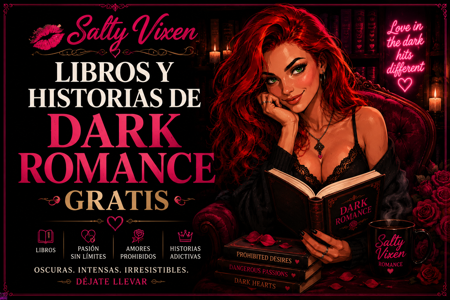 Dark Romance Stories Hub | Salty Vixen 2 Libros y Relatos de Dark Romance Gratis