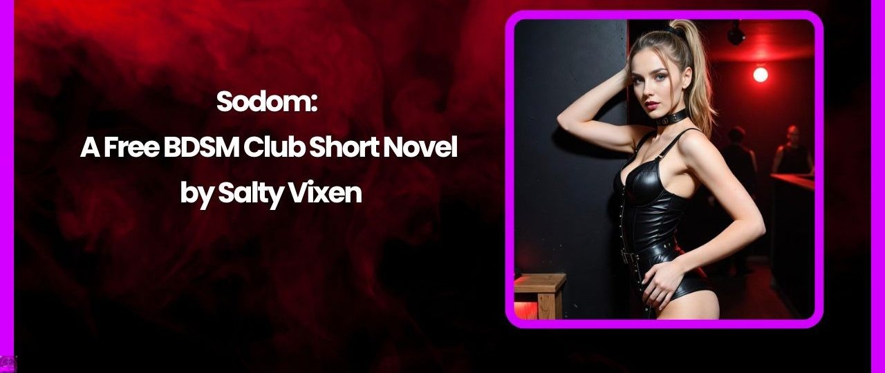 Sodom: A Free BDSM Club Short Novel by Salty Vixen 1 Sodom A Free BDSM Club Short Novel by Salty Vixen