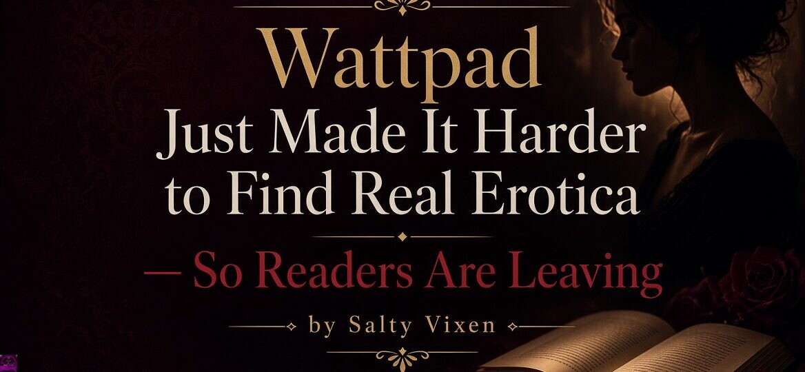 Wattpad Just Made It Harder to Find Real Erotica — So Readers Are Leaving by Salty Vixen 1 Wattpad Just Made It Harder to Find Real Erotica So Readers Are Leaving by Salty Vixen