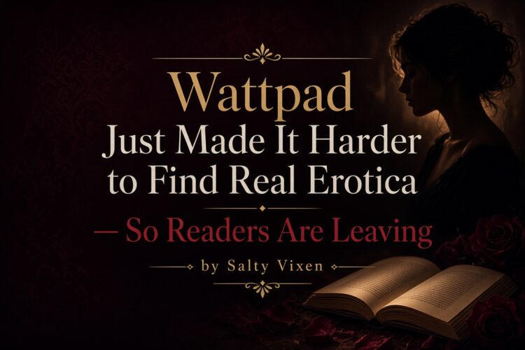 Wattpad Just Made It Harder to Find Real Erotica So Readers Are Leaving by Salty Vixen