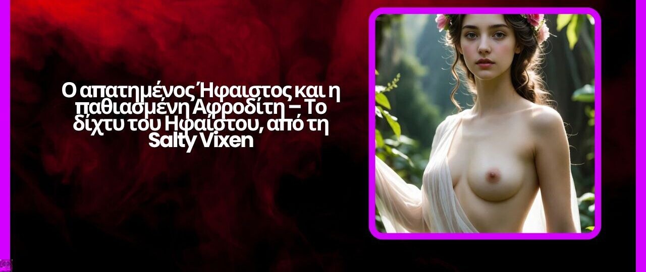 Ο απατημένος Ήφαιστος και η παθιασμένη Αφροδίτη – Το δίχτυ του Ηφαίστου, από τη Salty Vixen 1 Ο απατημένος Ήφαιστος και η παθιασμένη Αφροδίτη – Το δίχτυ του Ηφαίστου από τη Salty Vixen