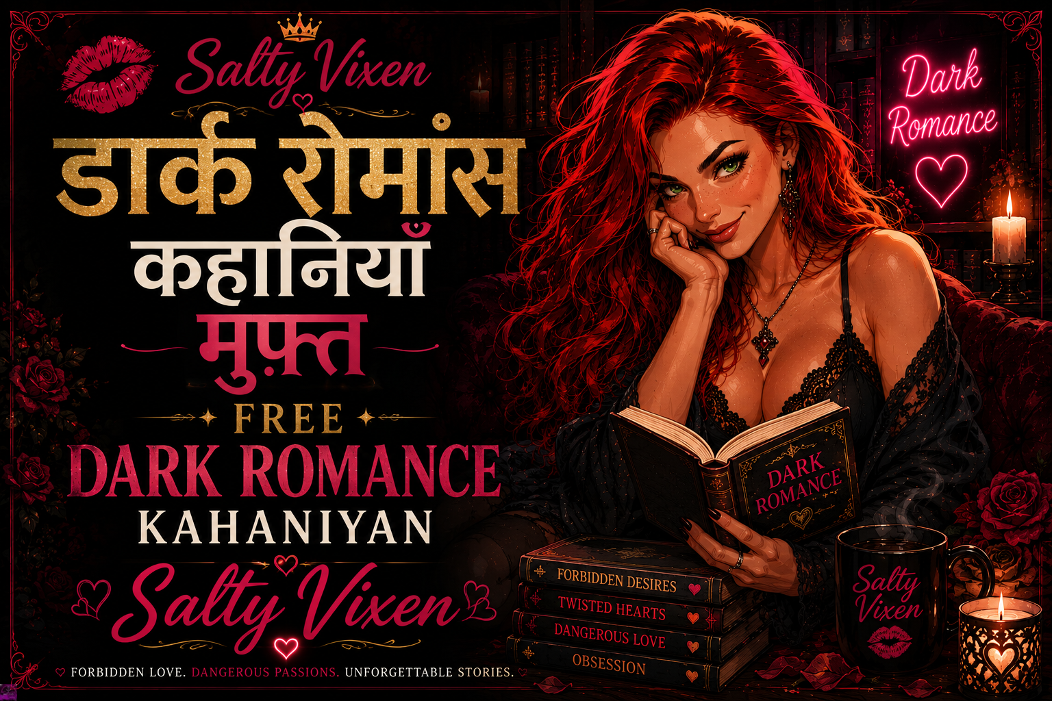 Dark Romance Stories Hub | Salty Vixen 4 डार्क रोमांस कहानियाँ मुफ्त